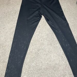 Women’s Black Patterned Leggings